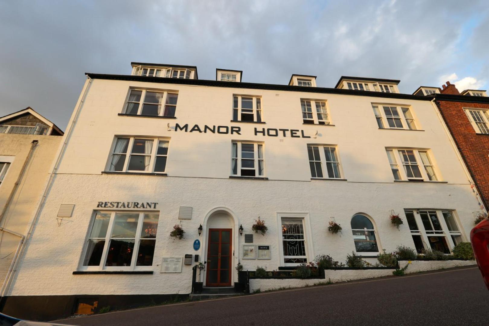Manor Hotel 엑스머스 외부 사진